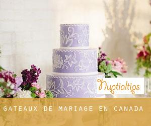 Gâteaux de mariage en Canada