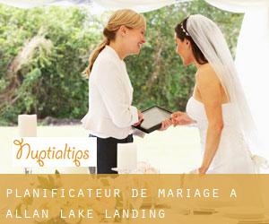 Planificateur de mariage à Allan Lake Landing