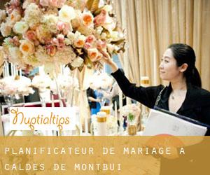 Planificateur de mariage à Caldes de Montbui