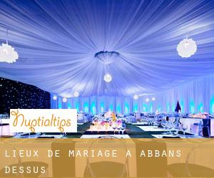 Lieux de mariage à Abbans-Dessus