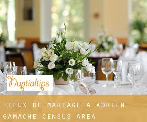 Lieux de mariage à Adrien-Gamache (census area)