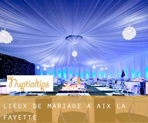 Lieux de mariage à Aix-la-Fayette