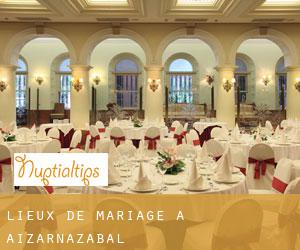 Lieux de mariage à Aizarnazabal