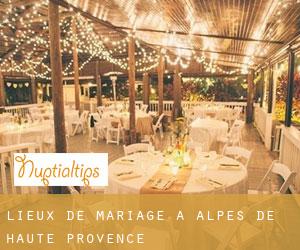 Lieux de mariage à Alpes-de-Haute-Provence