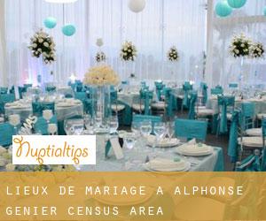 Lieux de mariage à Alphonse-Génier (census area)
