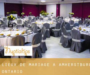 Lieux de mariage à Amherstburg (Ontario)