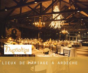 Lieux de mariage à Ardèche