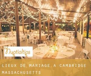 Lieux de mariage à Cambridge (Massachusetts)
