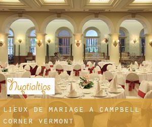 Lieux de mariage à Campbell Corner (Vermont)