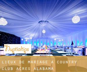 Lieux de mariage à Country Club Acres (Alabama)