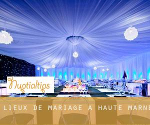 Lieux de mariage à Haute-Marne