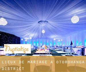 Lieux de mariage à Otorohanga District