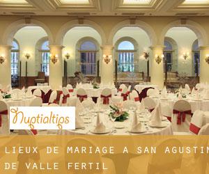 Lieux de mariage à San Agustín de Valle Fértil