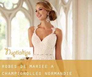 Robes de mariée à Champignolles (Normandie)