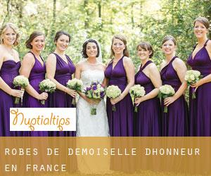 Robes de demoiselle d'honneur en France