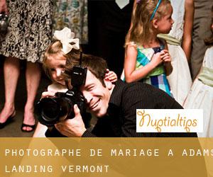 Photographe de mariage à Adams Landing (Vermont)