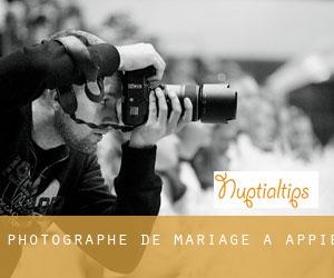 Photographe de mariage à Appie