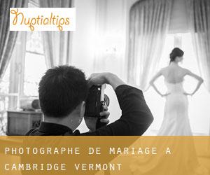 Photographe de mariage à Cambridge (Vermont)