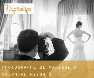 Photographe de mariage à Colonial Heights