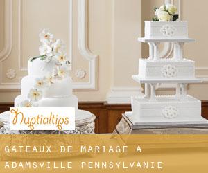 Gâteaux de mariage à Adamsville (Pennsylvanie)