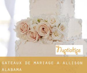 Gâteaux de mariage à Allison (Alabama)