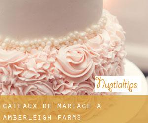 Gâteaux de mariage à Amberleigh Farms