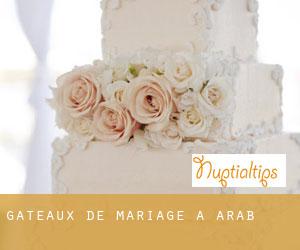 Gâteaux de mariage à Arab