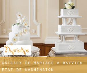 Gâteaux de mariage à Bayview (État de Washington)