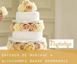 Gâteaux de mariage à Beauchamps (Basse-Normandie)