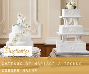 Gâteaux de mariage à Browns Corner (Maine)