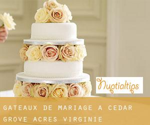 Gâteaux de mariage à Cedar Grove Acres (Virginie)