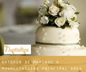 Gâteaux de mariage à Monmouthshire principal area