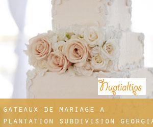 Gâteaux de mariage à Plantation Subdivision (Georgia)
