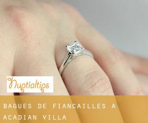 Bagues de fiançailles à Acadian Villa