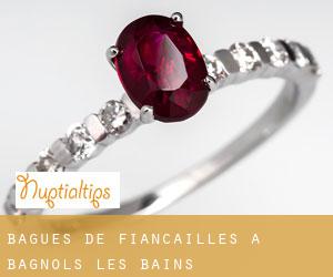 Bagues de fiançailles à Bagnols-les-Bains