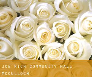 Joe Rich Community Hall (McCulloch)