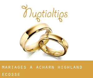 mariages à Acharn (Highland, Ecosse)