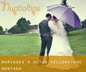 mariages à Acton (Yellowstone, Montana)