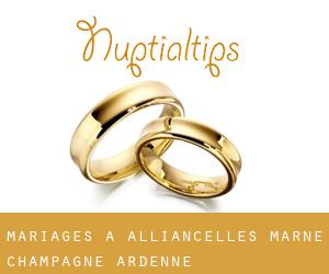 mariages à Alliancelles (Marne, Champagne-Ardenne)