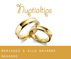 mariages à Allo (Navarre, Navarre)