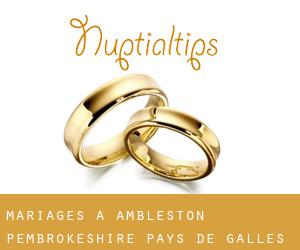 mariages à Ambleston (Pembrokeshire, Pays de Galles)