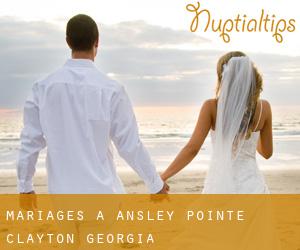 mariages à Ansley Pointe (Clayton, Georgia)