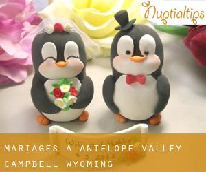 mariages à Antelope Valley (Campbell, Wyoming)