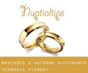 mariages à Antrona Schieranco (Verbania, Piémont)