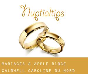 mariages à Apple Ridge (Caldwell, Caroline du Nord)