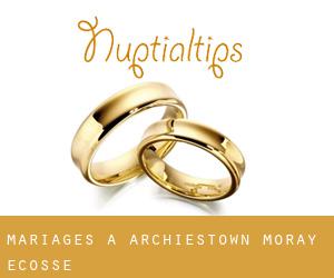mariages à Archiestown (Moray, Ecosse)