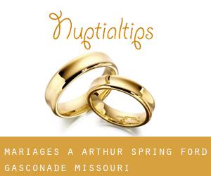 mariages à Arthur Spring Ford (Gasconade, Missouri)