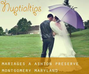mariages à Ashton Preserve (Montgomery, Maryland)