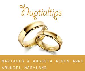 mariages à Augusta Acres (Anne Arundel, Maryland)