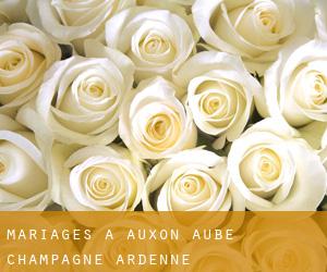 mariages à Auxon (Aube, Champagne-Ardenne)